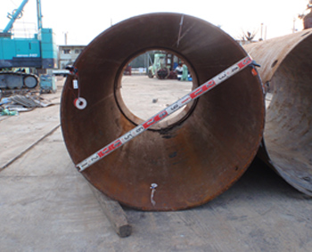 切断用鋼管径 φ1500mm